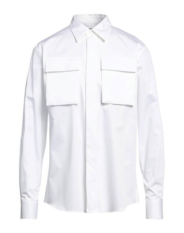 マックイーン メンズ トップス シャツ MCQUEEN White ホワイト