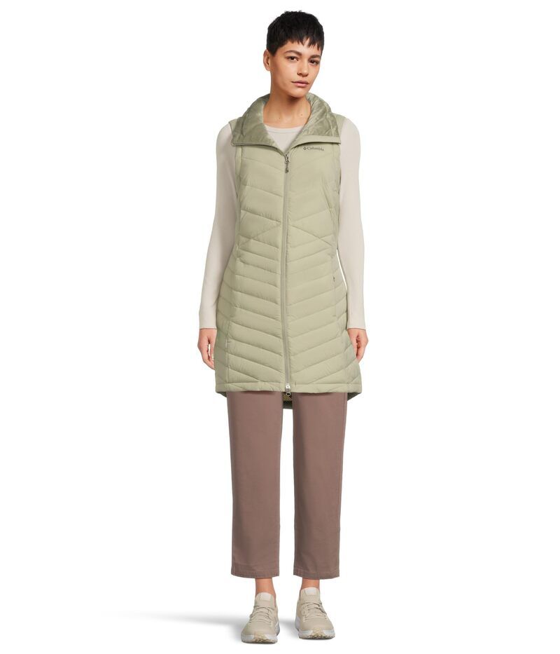 コロンビア レディース アウター コート ベスト Columbia Joy Peak II Long Vest Safari