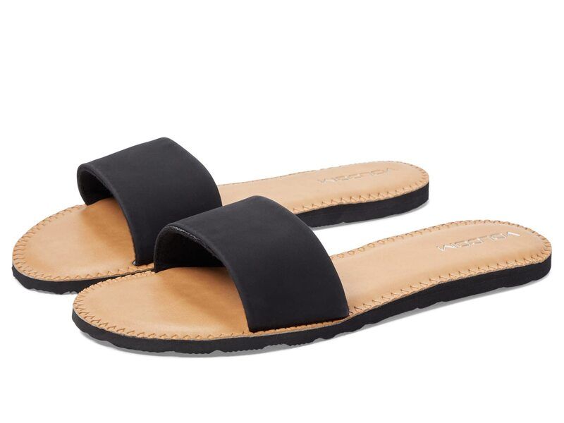 ボルコム レディース シューズ サンダル Volcom Simple Slide Sandals Black 1 ブラック