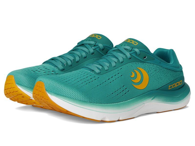 トポアスレチック レディース シューズ スニーカー Topo Athletic Magnifly 5 TealGold ティール