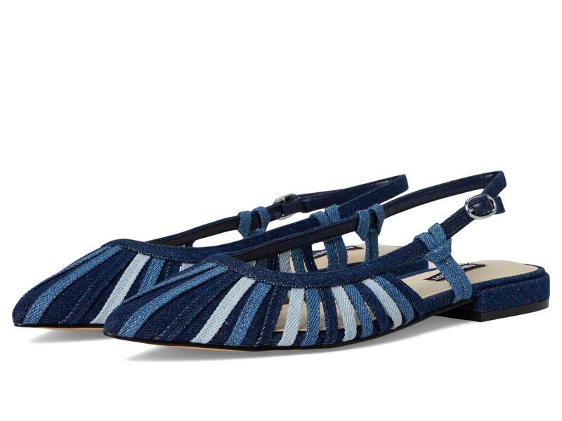 ナインウェスト レディース シューズ サンダル Nine West Duria Blue Denim デニム