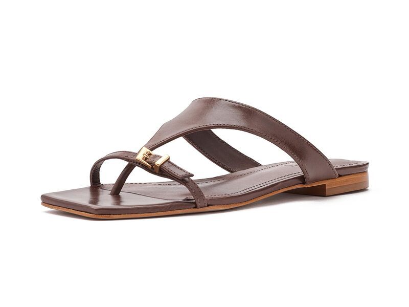 シュッツ レディース シューズ サンダル Schutz Tana Flat Root Brown ブラウン