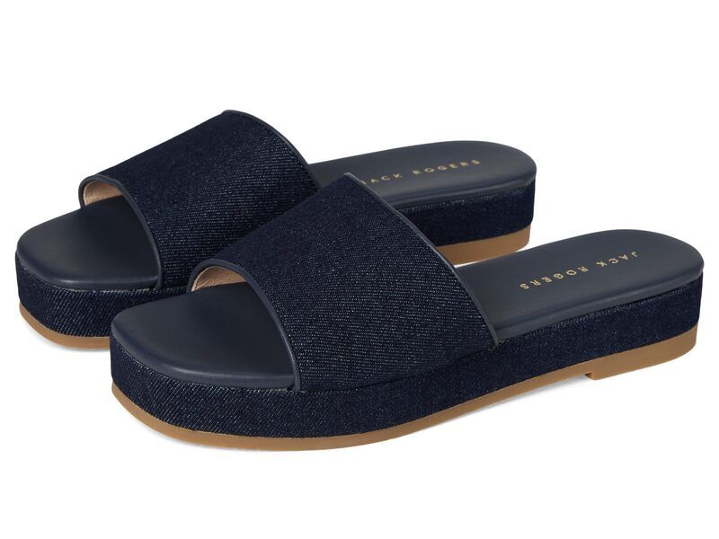 ジャックロジャース レディース シューズ サンダル Jack Rogers Bay Flatform Sandal Indigo インディゴ