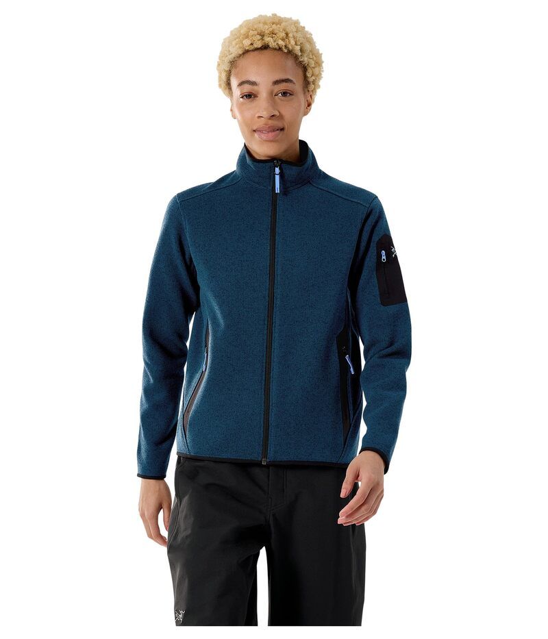アークテリクス レディース アウター コート カーディガン Arcteryx Covert Cardigan Midnight Frost Heather ヘザー