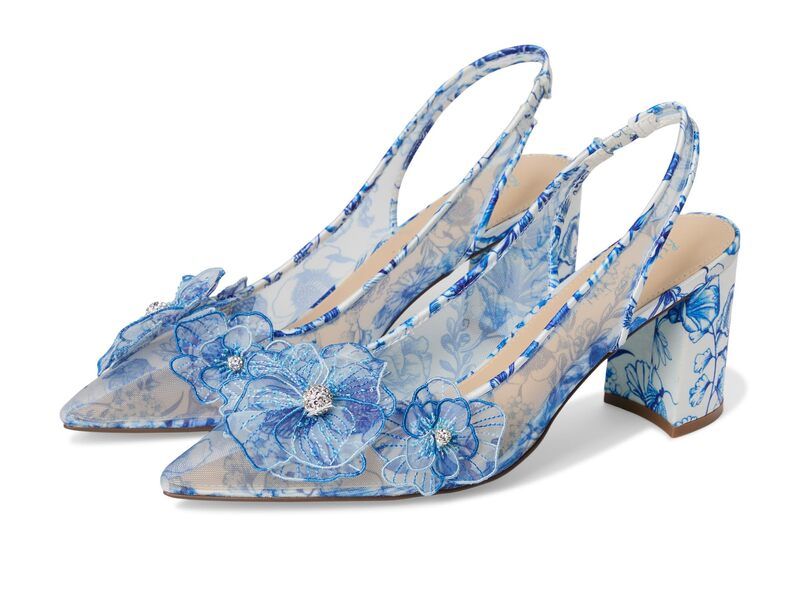 ブルーバイベトシージョンソン レディース シューズ サンダル Blue by Betsey Johnson Petra White Blue Floral ホワイト