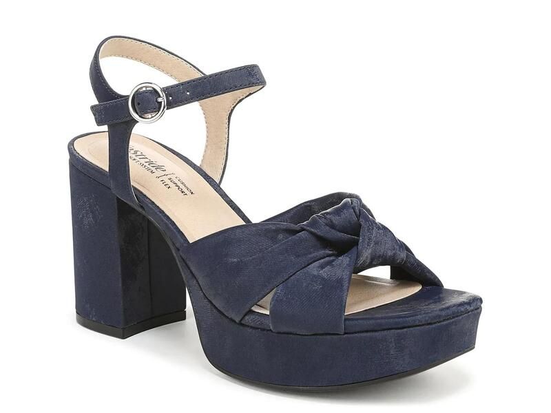ライフストライド レディース シューズ サンダル プラットフォーム LifeStrideAugust Platform Sandal Blue ブルー