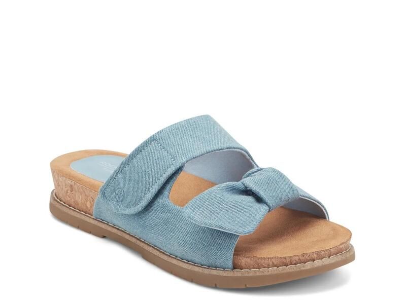 ロックポート レディース シューズ サンダル RockportZova Sandal Blue Denim デニム