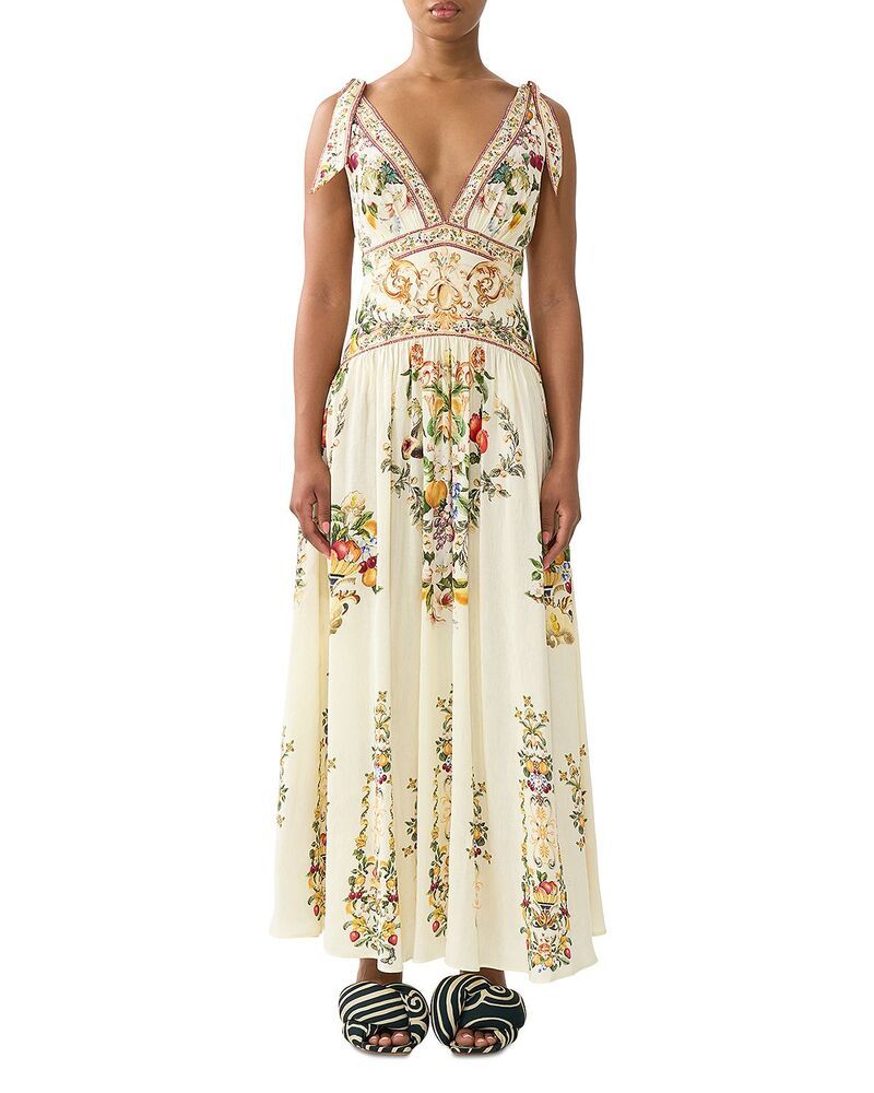 キャミラ レディース トップス ワンピース マキシ Camilla Tie Shoulder Maxi Dress Va Vintage