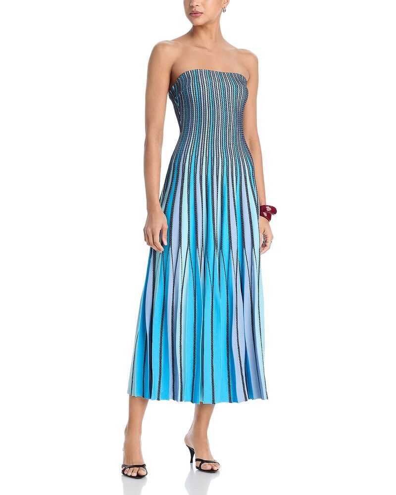 シムカイ レディース トップス ワンピース ミディ SIMKHAI Soliel Midi Dressurf Multi マルチカラー
