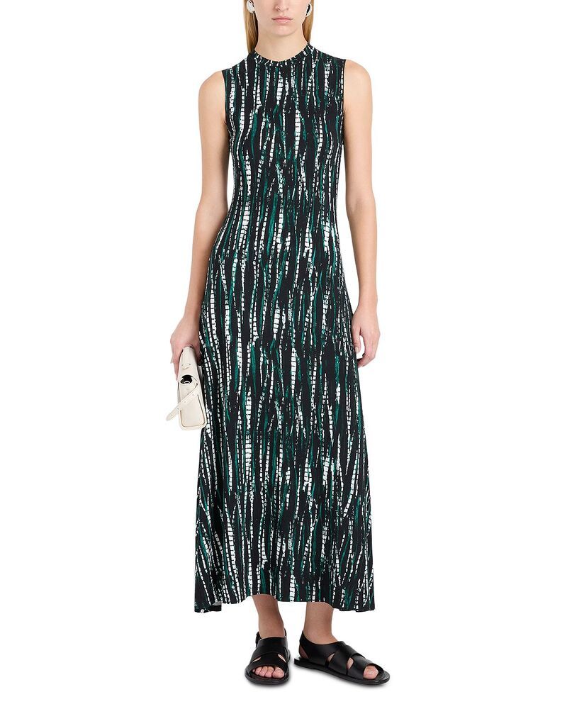 プロエンザ スクーラー レディース トップス ワンピース ジャージー Proenza Schouler White Label Jordyn Jersey Dress Black Multi ブラック