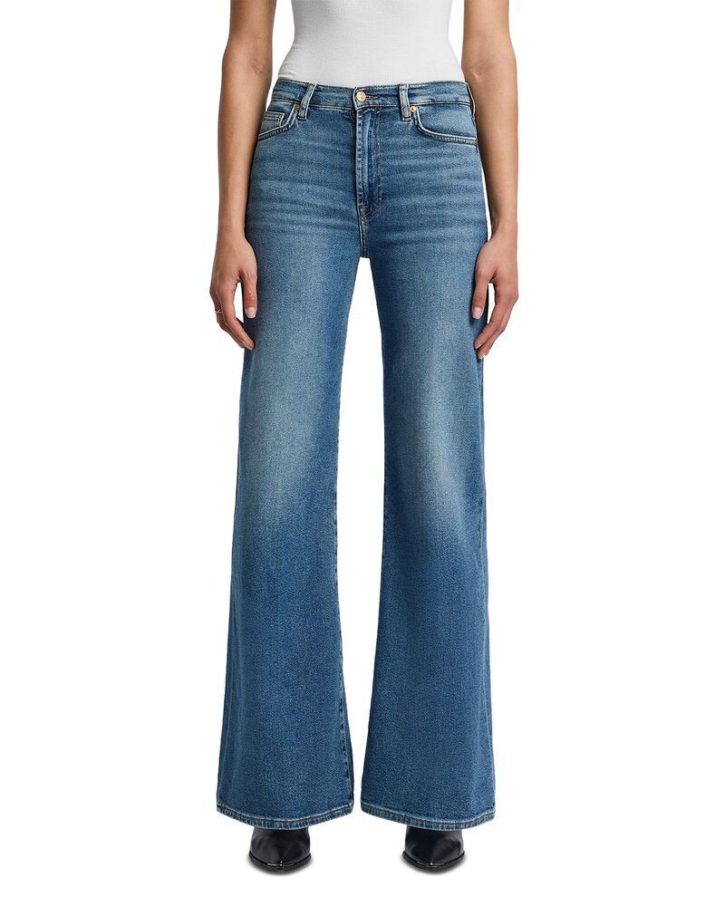 セブンフォーオールマンカインド レディース ボトムス デニムパンツ ワイドレッグ ジーンズ 7 For All Mankind Ultra High Rise Jo Wide Leg Jeansea Level