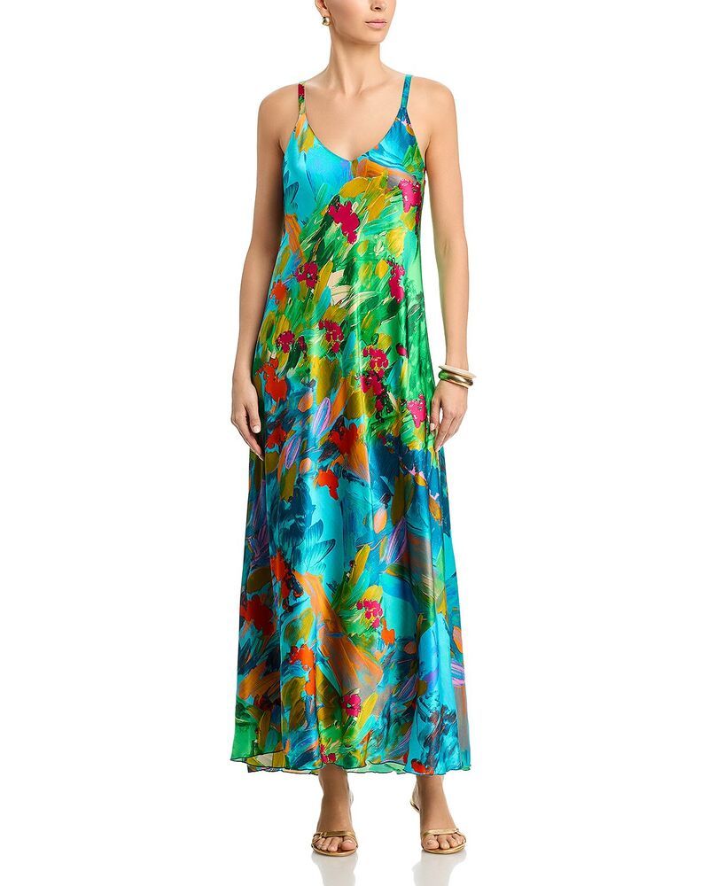 ジョニーワズ レディース トップス ワンピース シルク Johnny Was Kanako Silk Dress Torenia Scarf