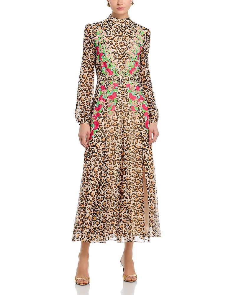 サローニ レディース トップス ワンピース SALONI JacquiDress Leopard Adorning アニマル