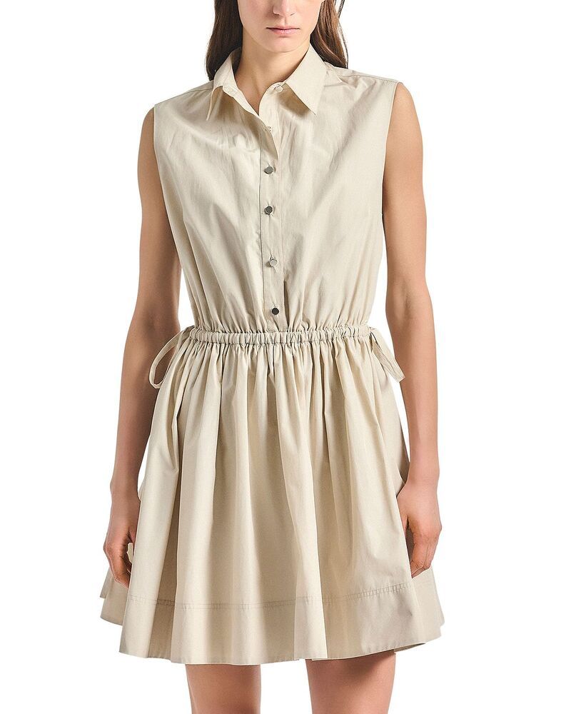 デレクラムテンクロスバイ レディース トップス ワンピース Derek Lam 10 Crosby Tristan Dress Oyster Gray グレー