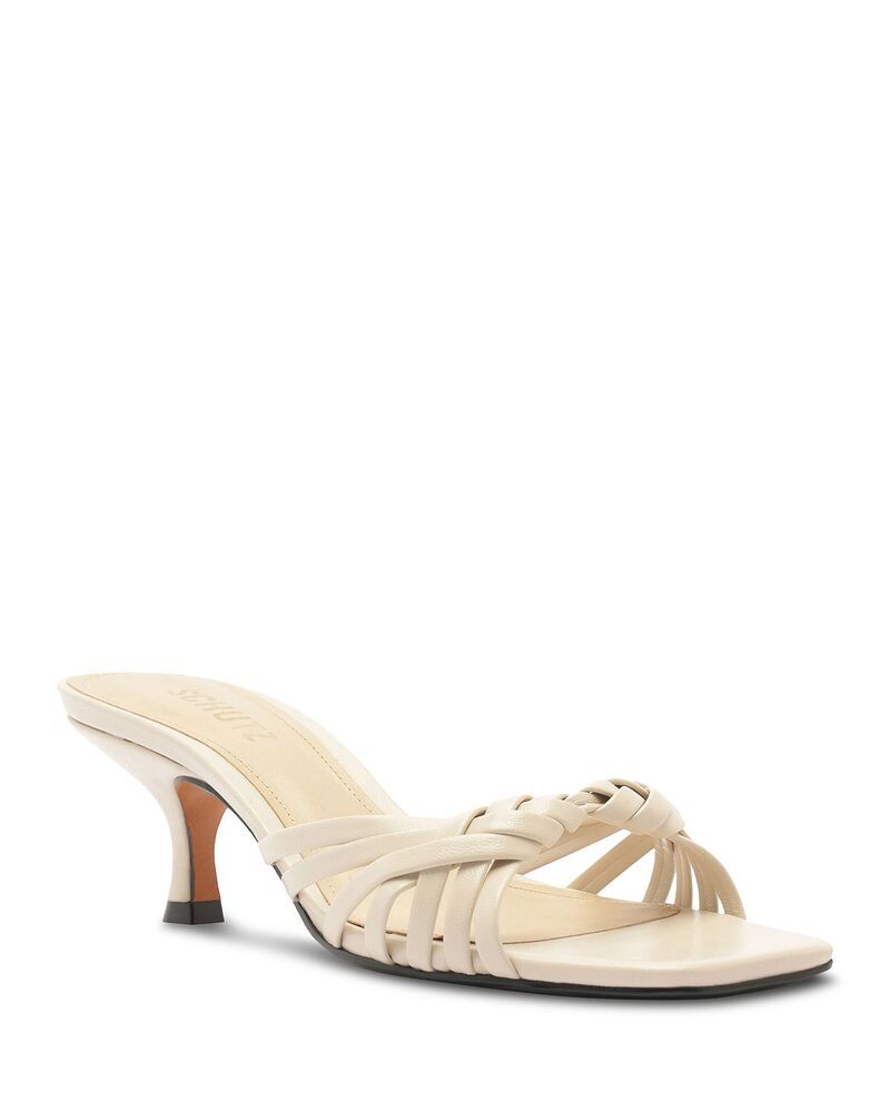 シュッツ レディース シューズ サンダル SCHUTZ Womens Tara Mid Sandalsugar White ホワイト