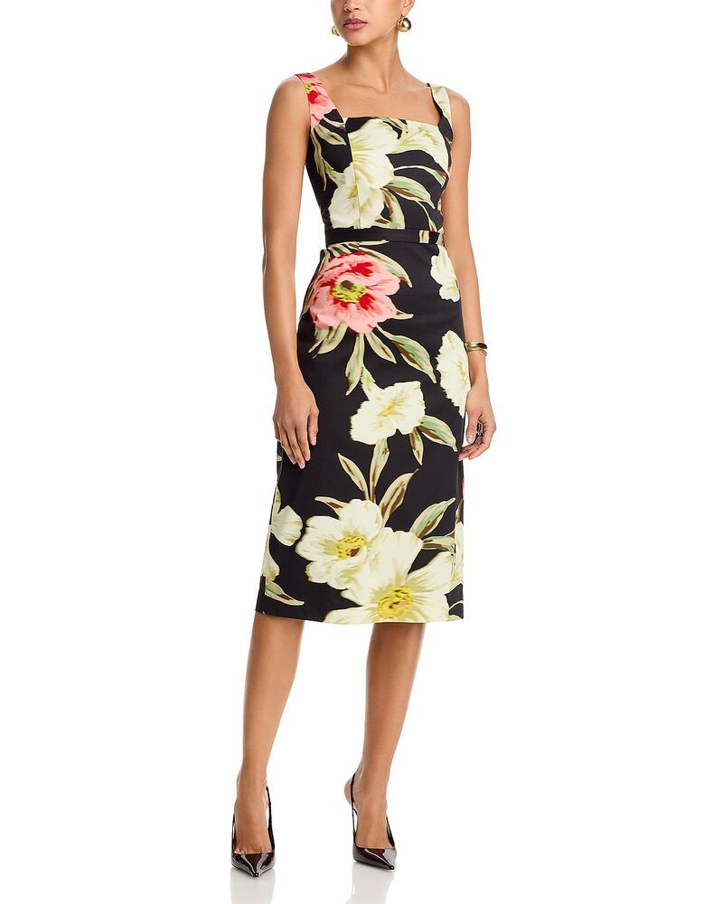 ウンガロ レディース トップス ワンピース Ungaro Cyra Dress Black Multi ブラック