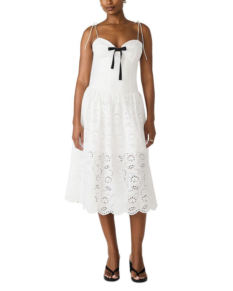 スティーブ マデン レディース トップス ワンピース STEVE MADDEN Juliara Dress White ホワイト
