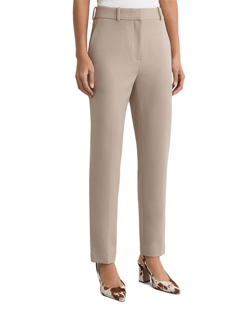 レイス レディース ボトムス カジュアルパンツ スリムフィット プチ REISS Petites Gabi Slim Fit Suitrouserstoneut ストーン