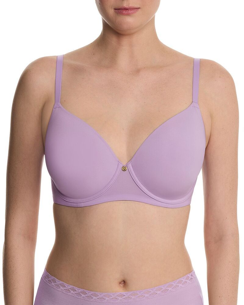 ナトリ レディース トップス シャツ Natori Cloud Comfort Back Smoothing T Shirt Bra Violetulip バイオレット