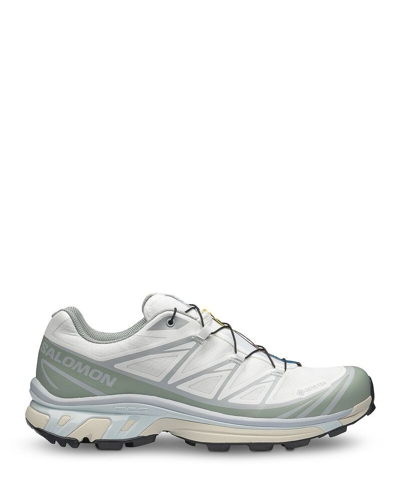 サロモン メンズ シューズ スニーカー Salomon UnisexT6 GTX Sneakers WhiteGreen Mill ホワイト