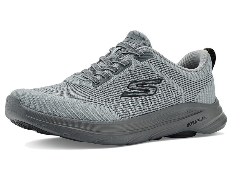スケッチャーズ メンズ シューズ スニーカー Skechers Performance Go Walk 8 Day Hands Free Slipin Gray グレー