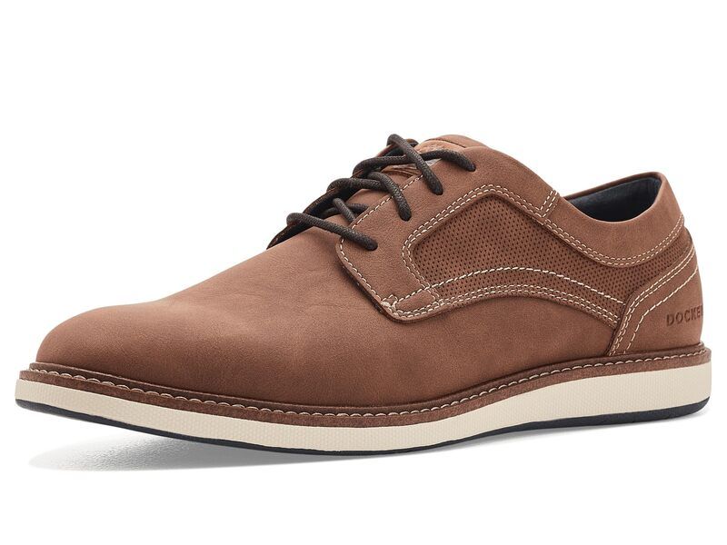 ドッカーズ メンズ シューズ オックスフォード Dockers Halsteadark Tan タン