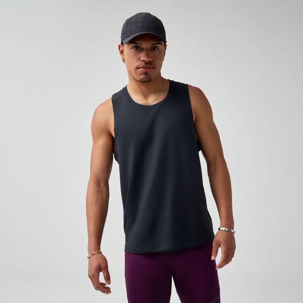 ブルックス メンズ トップス シャツ Brooks Mens Dash Singlet Black ブラック
