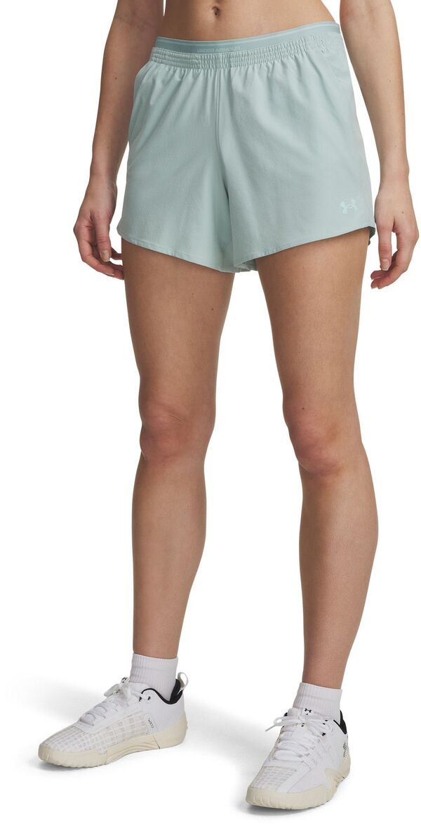 アンダーアーマー レディース ボトムス ハーフパンツ・ショーツ ショートパンツ Under Armour Womens Vanish Woven 5 Shorts Enamel BlueRefresh Mint ブルー