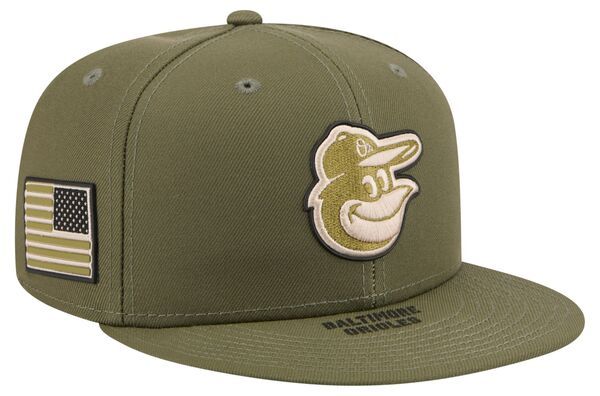 ニューエラ レディース アクセサリー 帽子 New Eradult Armed Forces Day 2026 Baltimore Orioles 59Fifty Fitted Hat NoColor