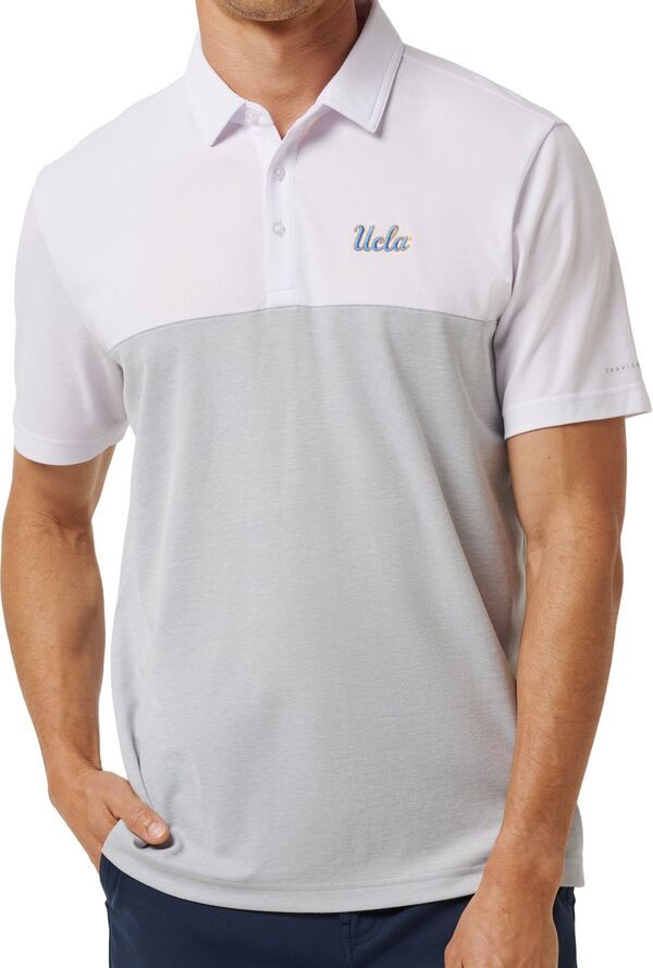 トラビスマヒュー メンズ トップス Tシャツ ポロシャツ TravisMathew Mens UCLA Bruins White Drop Back Polo NoColor ホワイト