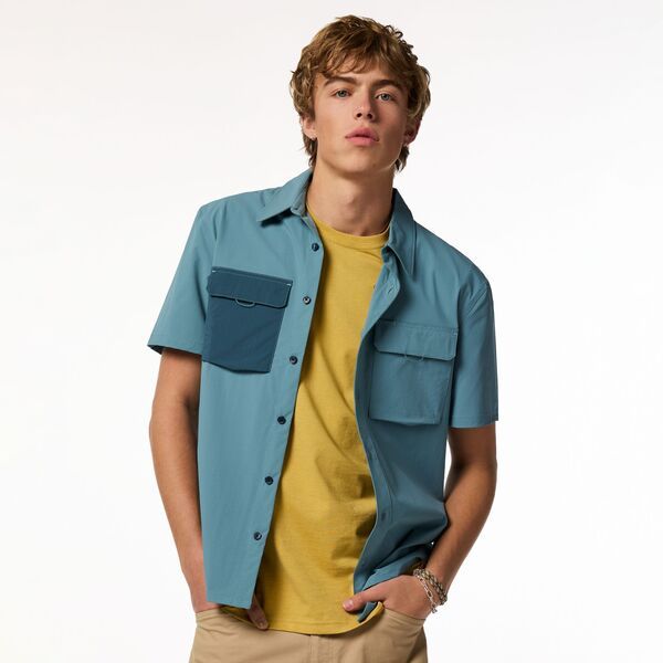 コートパクシー メンズ トップス シャツ Cotopaxi Mensolta Short Sleeve Sun Shirts Everglade