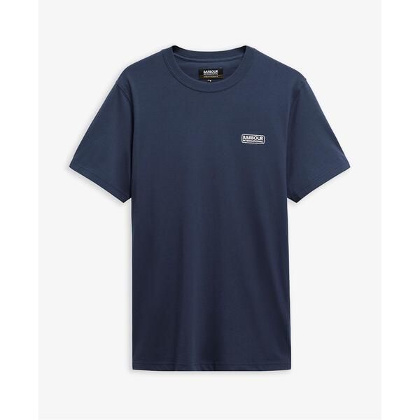 バブアー メンズ トップス Tシャツ ロゴ Barbour International Mensmallogo TShirt Oxfrd Nvy NY52