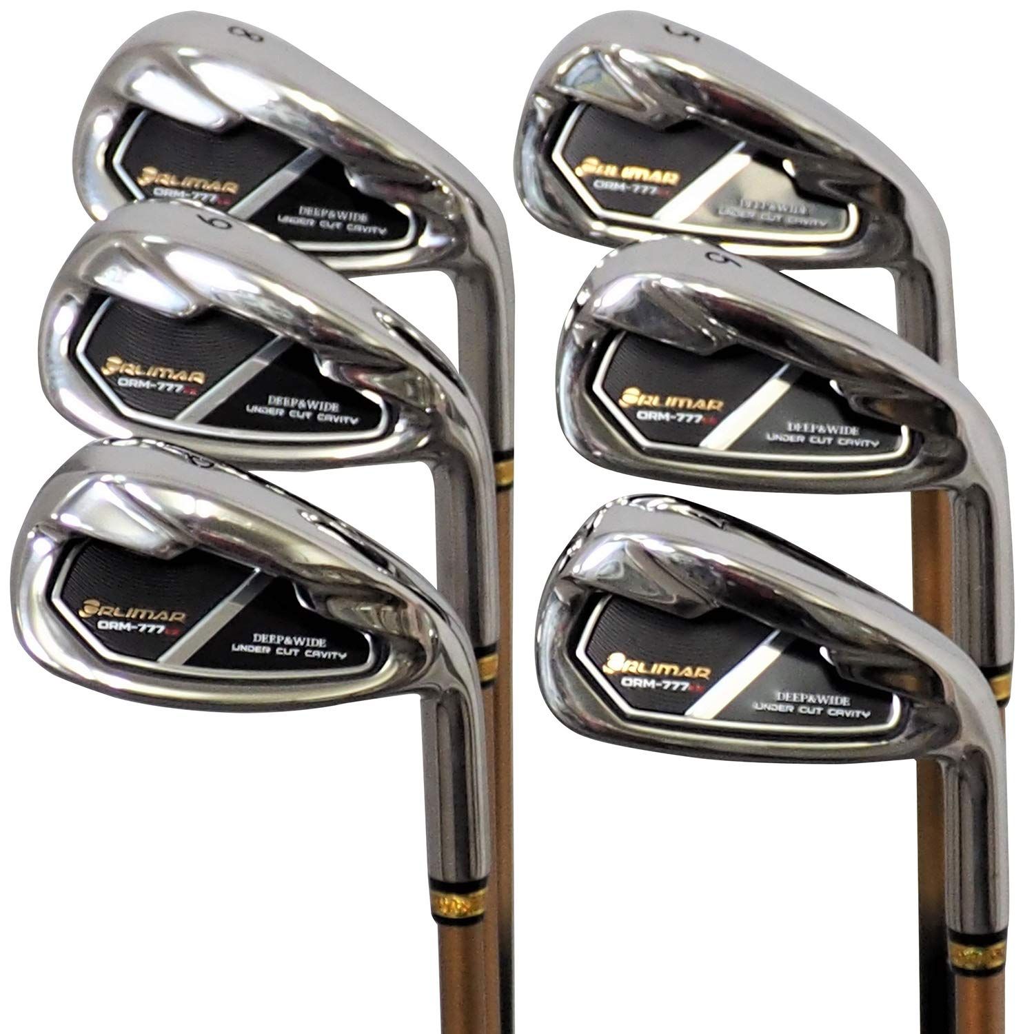 新品 オリマー(ORLIMAR) ワンレングスアイアン 6本組 #5-9.PW ORM777EZ（スリーセブン・イージー） シャフト硬度R