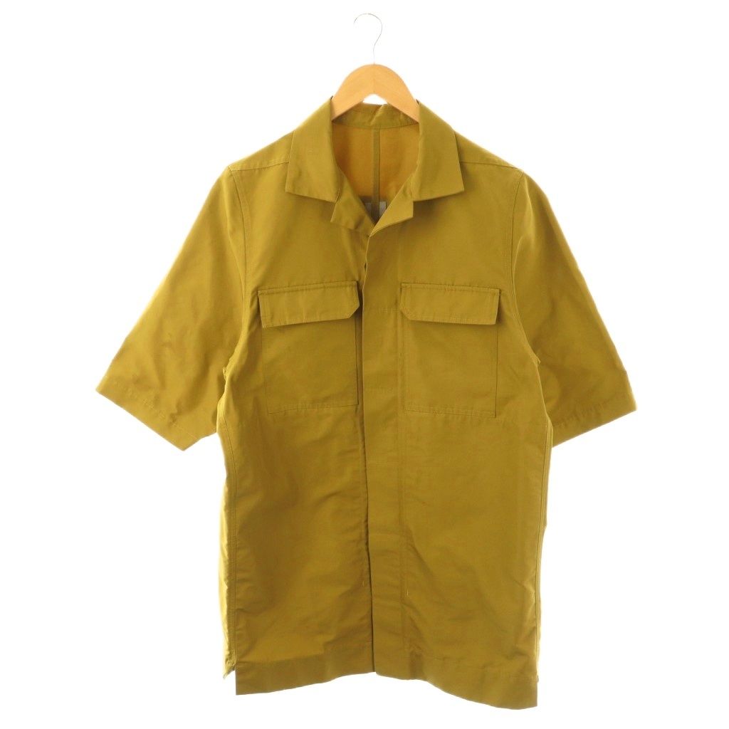 リックオウエンス Rick Owens RU01B1296 FOGACHINE S/S シャツ 半袖 48