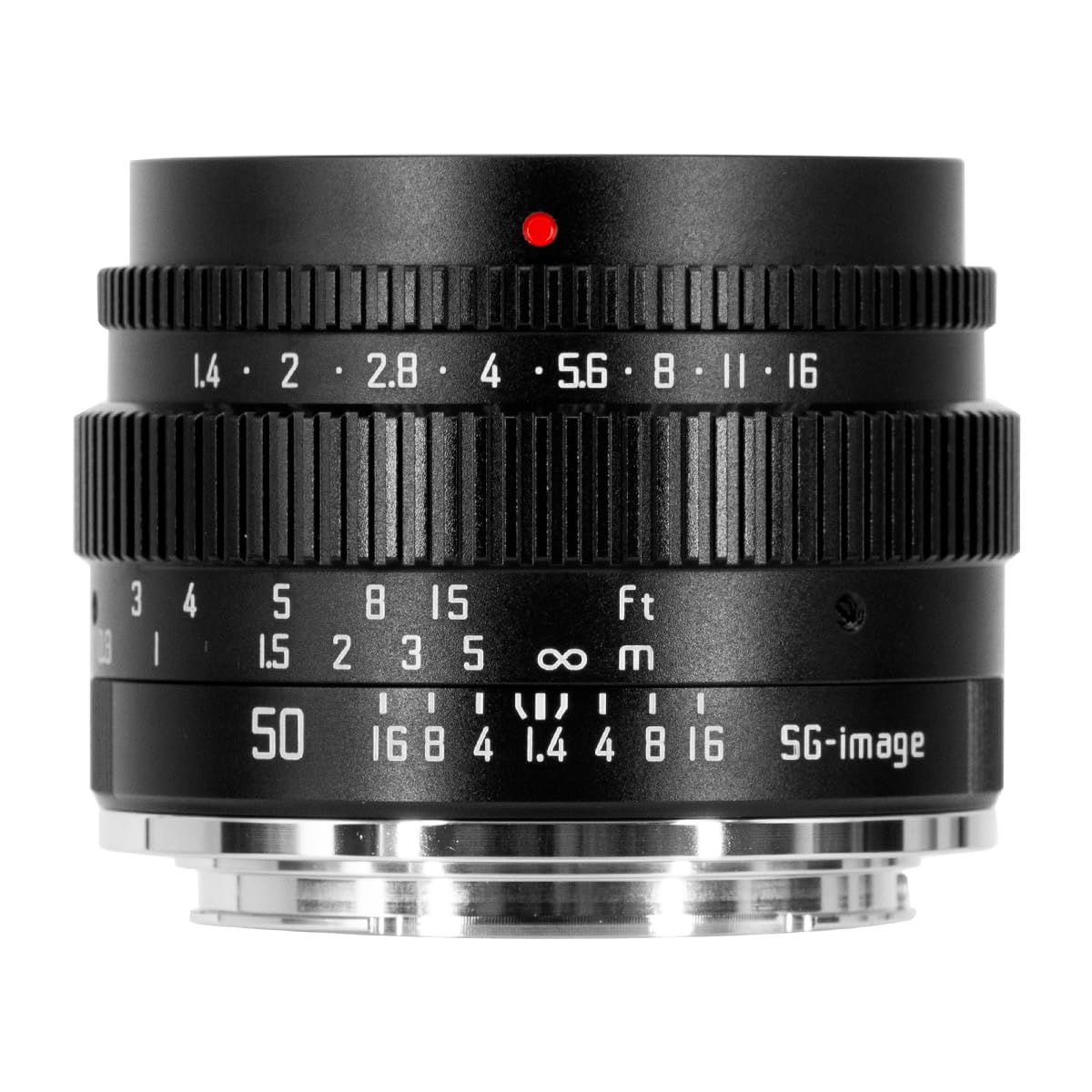 新品 SG-image 50mm F1.4 マイクロフォーサーズ 大口径 単焦点 MF（マニュアルフォーカス） ブラック【2年・国内正規品】