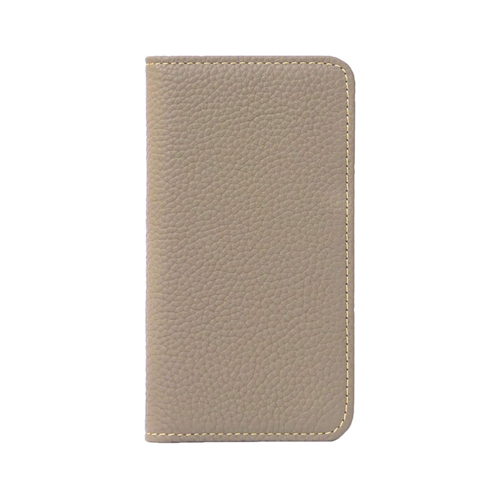 新品 HANATORA for iPhone 11 ケース 手帳型 本革 スマホケース スマホ スタンド コードホルダー 付き シュリンクカーフレザー マグネットなし グレージュ PH-11-Grege ギフト 誕生日 女性 男性 彼女 お母さん お父さん 人