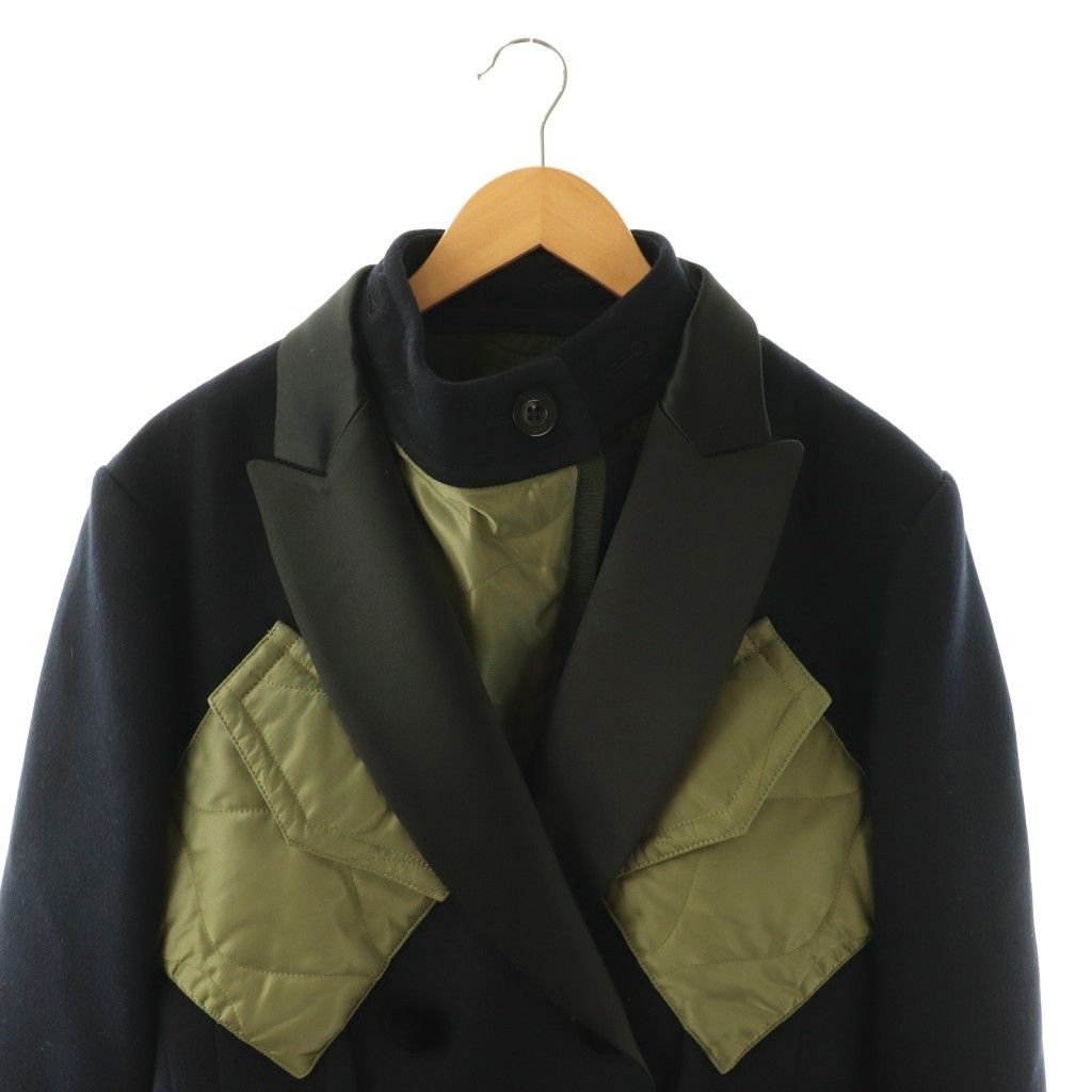 サカイ sacai ミリタリードッキングコート ドッキングダブルボタン