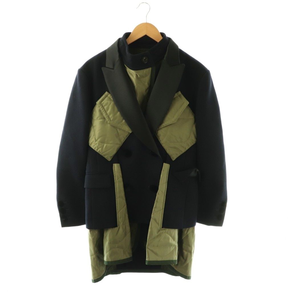 サカイ sacai ミリタリードッキングコート ドッキングダブルボタン