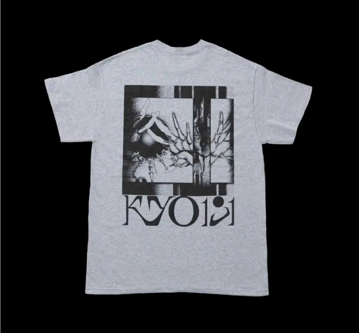 シリカゲル Kyo 181 Tシャツ グレー M