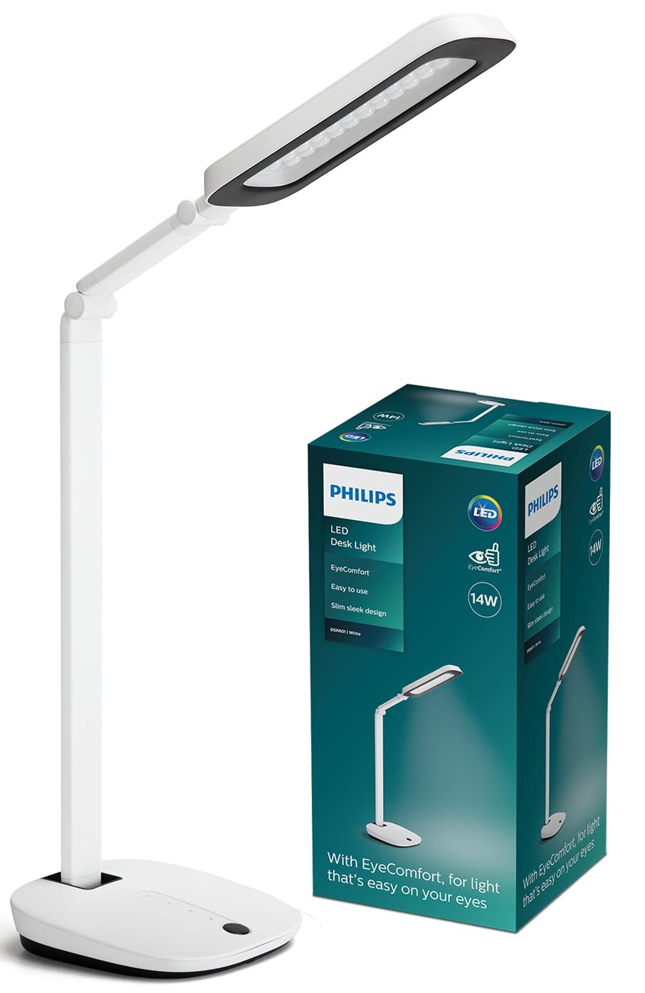 新品 Philips(フィリップス) デスクライト 明るさ重視モデル DSK601-Robot-A