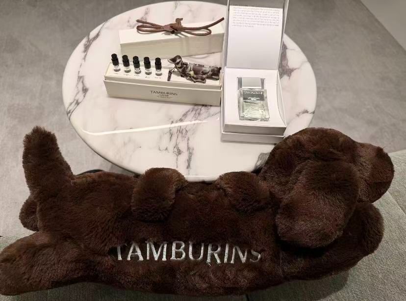 TAMBURINS パピーバッグ　ぬいぐるみバッグ ブラウン 非売品☆韓国発 人気フレグランス＆コスメブランド TAMBURINS