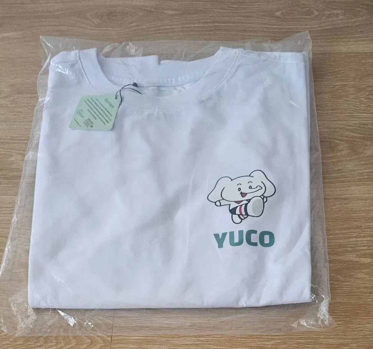 正規品)モンセヌ白 リサイクル ポリ半袖 Tシャツ S