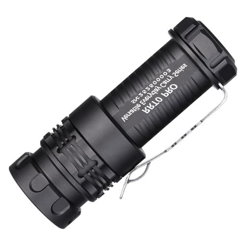 JETBeam RRT0 PRO LED懐中電灯 1680ルーメン 懐中電灯 高輝度LED3個搭載 RGBライト付き IP68ポータブルポケットクリップ磁気懐中電灯 キャンプ チェック 緊急用★m 2e60dfd1