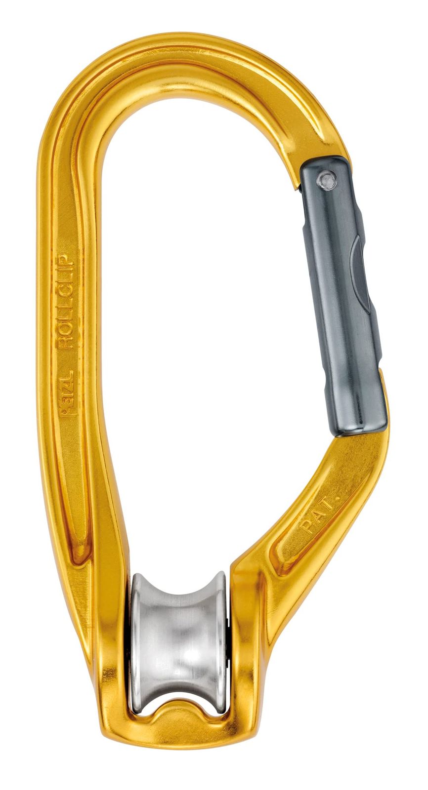 新品 PETZL ロールクリップ プーリー カラビナ ロックなし