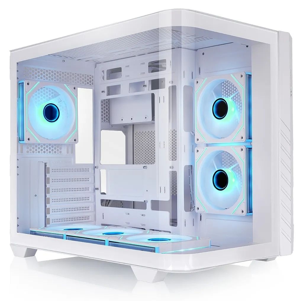 【新品】PCハード ミドルタワー型PCケースVision 330 CR ARGB Snow [CA-11V-00M6WN-00]