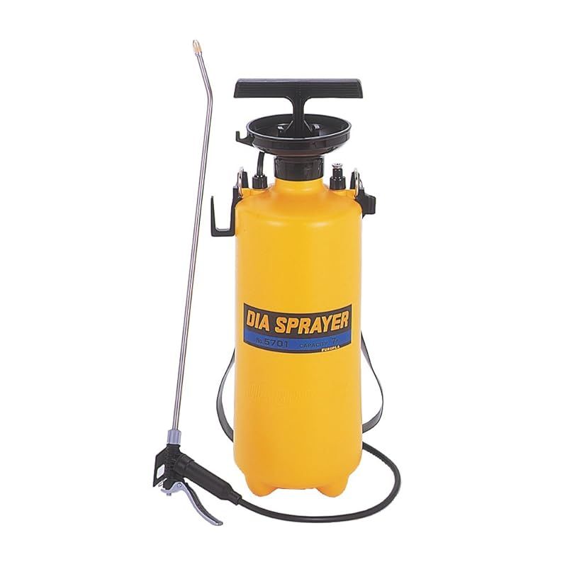 フルプラ ダイヤスプレー プレッシャー式噴霧器 コンクリート型枠剥離剤・除草剤用 7L用 NO.5701 1