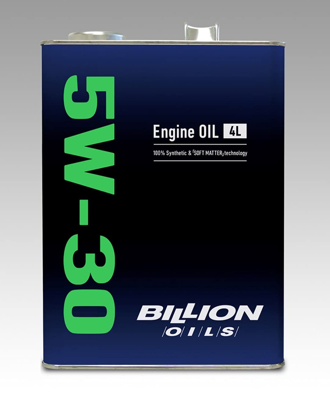 新品 BILLION OILS ビリオン オイルズ エンジンオイル 5W-30 4L BOIL-5W30