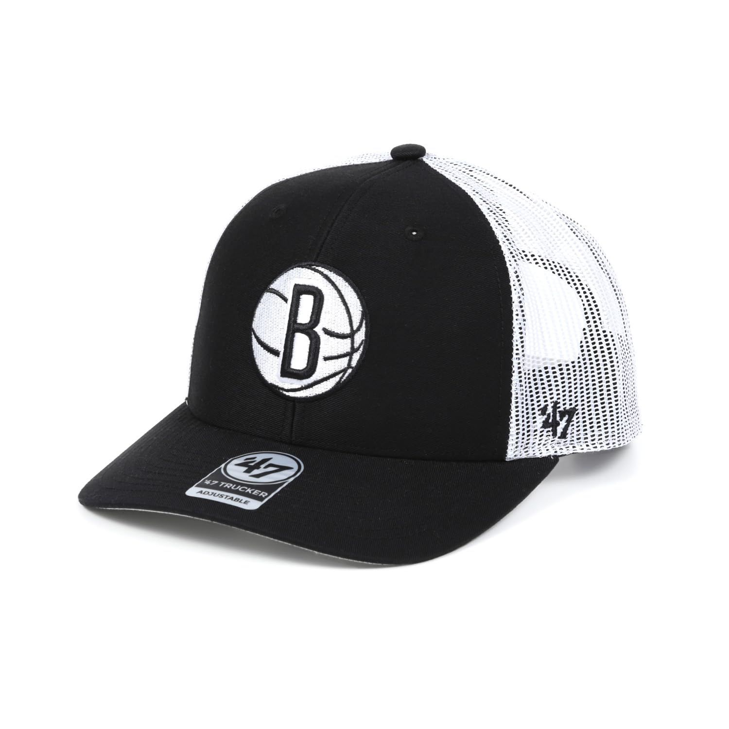新品 47 Brand (フォーティーセブンブランド) メッシュキャップ 47 TRUCKER NBA Brooklyn Nets ブルックリン ネッツ