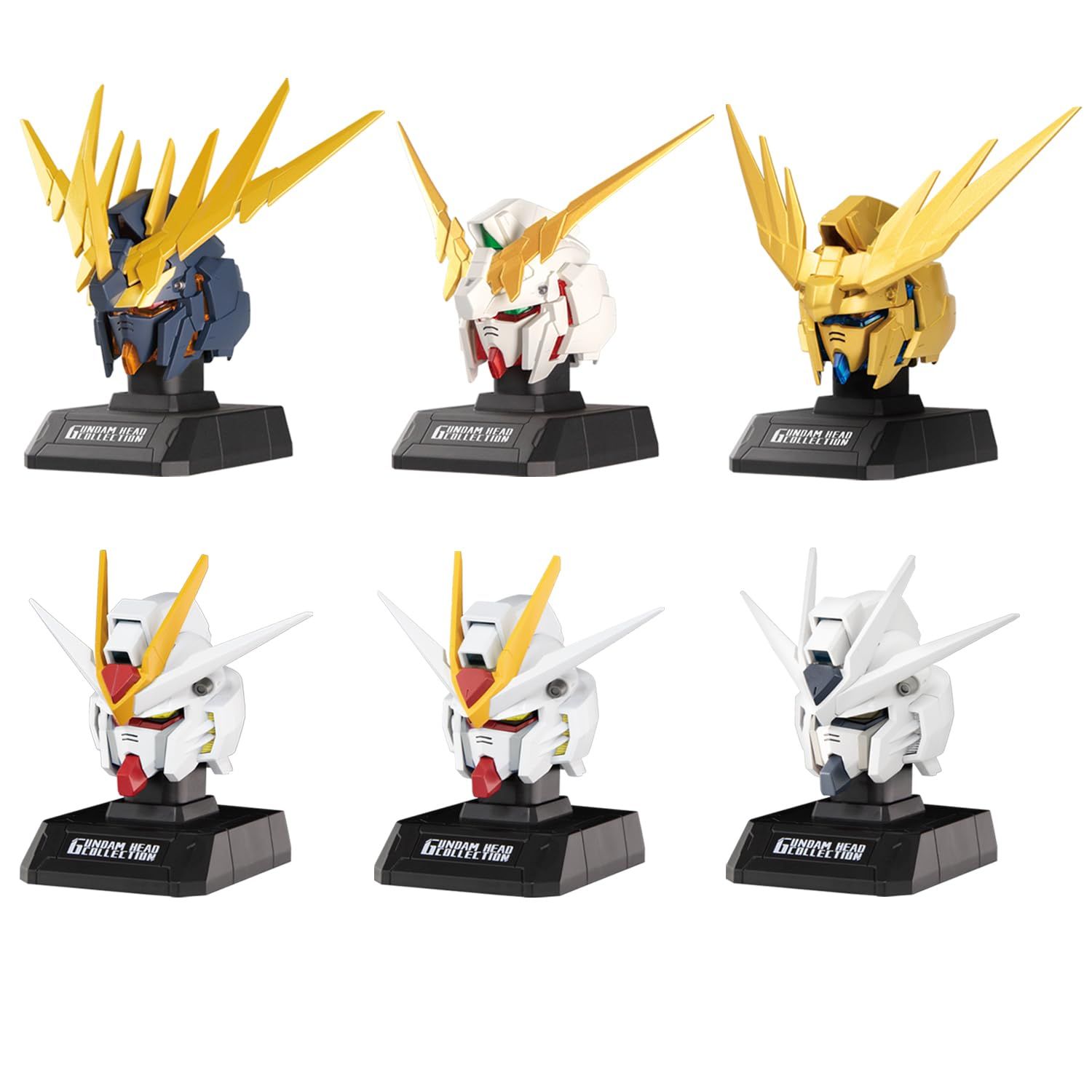 新品 [バンダイ(BANDAI)] GUNDAM HEAD COLLECTION vol.1(1BOX6個入り) 対象年齢 15才以上 機動戦士ガンダム