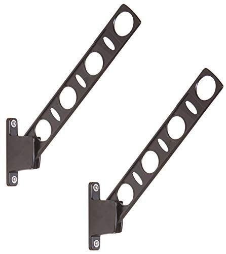 新品 ドライウェーブ 窓壁用物干金物 KAN45 ダークブロンズ 1セット2本組み